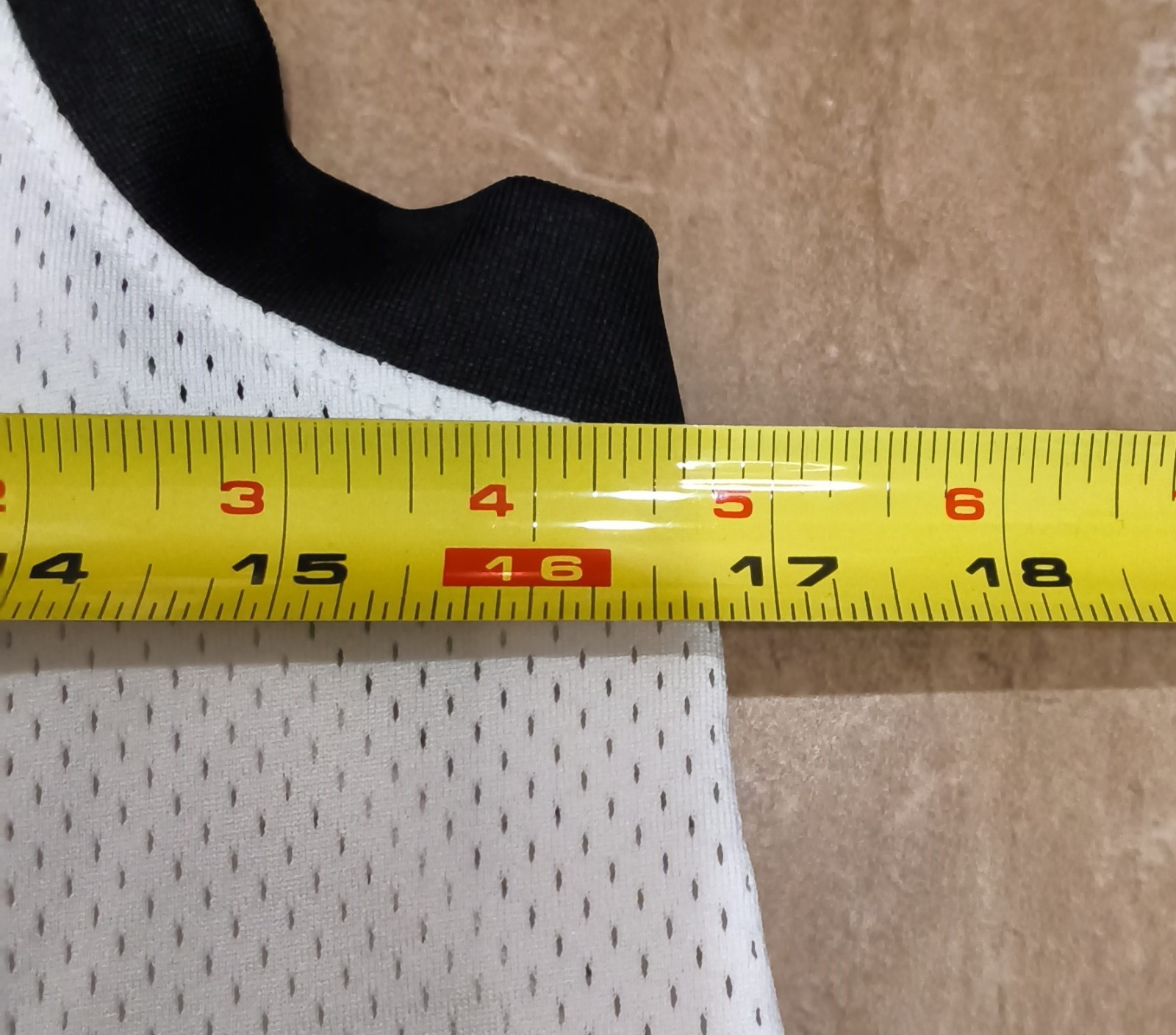 Youth Jordan Nike Air Mesh Jersey Tank Top Logo White Sleeveless L (12-13 YRS)