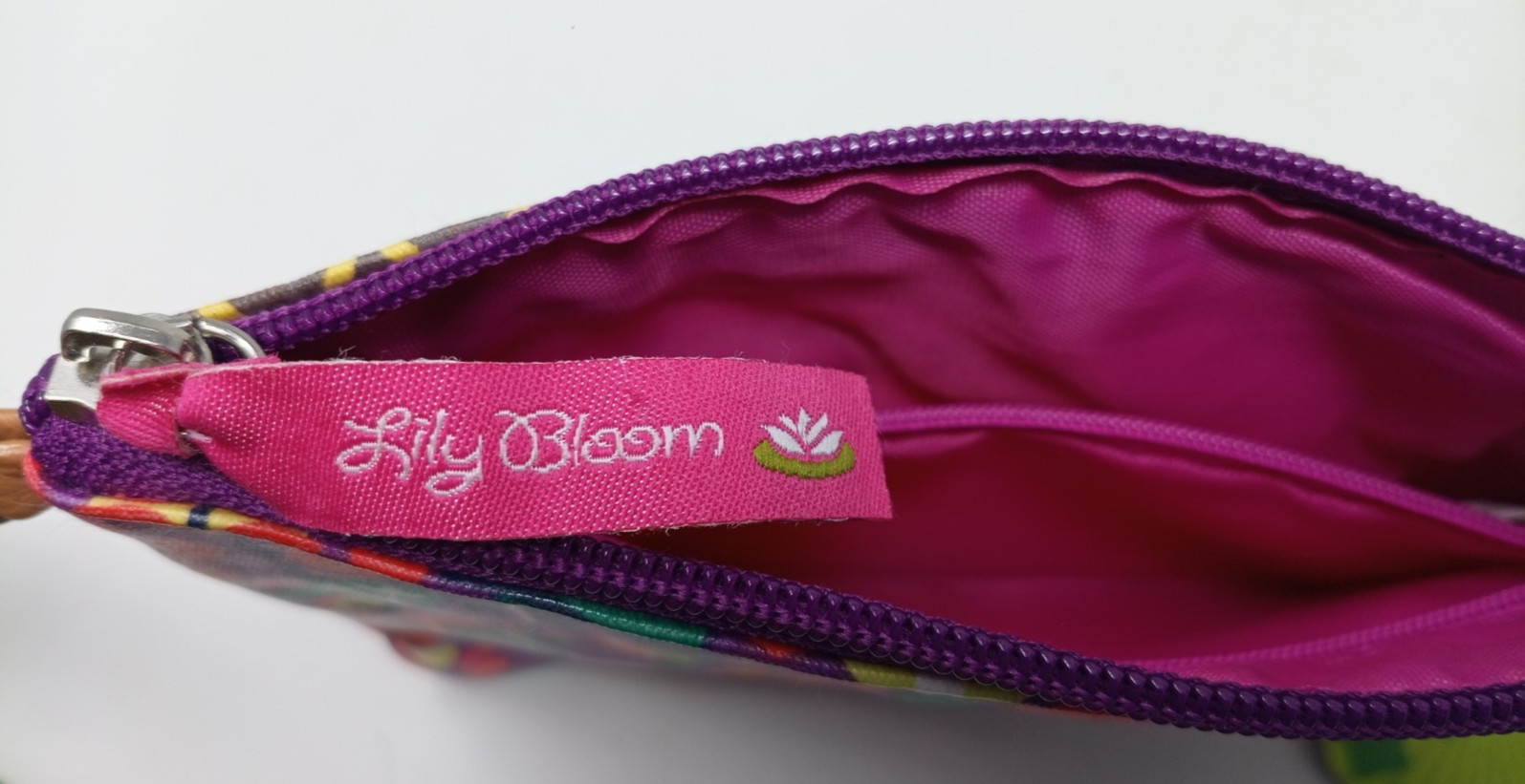 Lily Bloom Floral Wristlet Colorful Eco Friendly