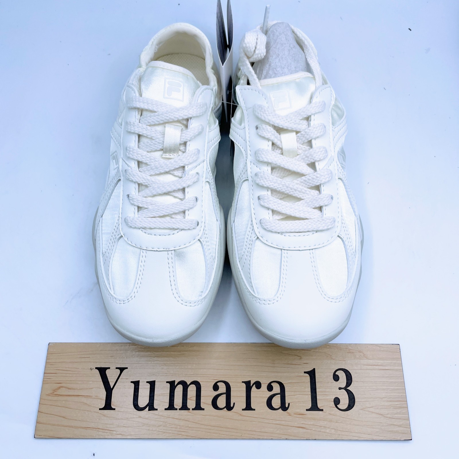 FILA Glio Synthetic Leather Beige Beige 100586-260 Unisex Size