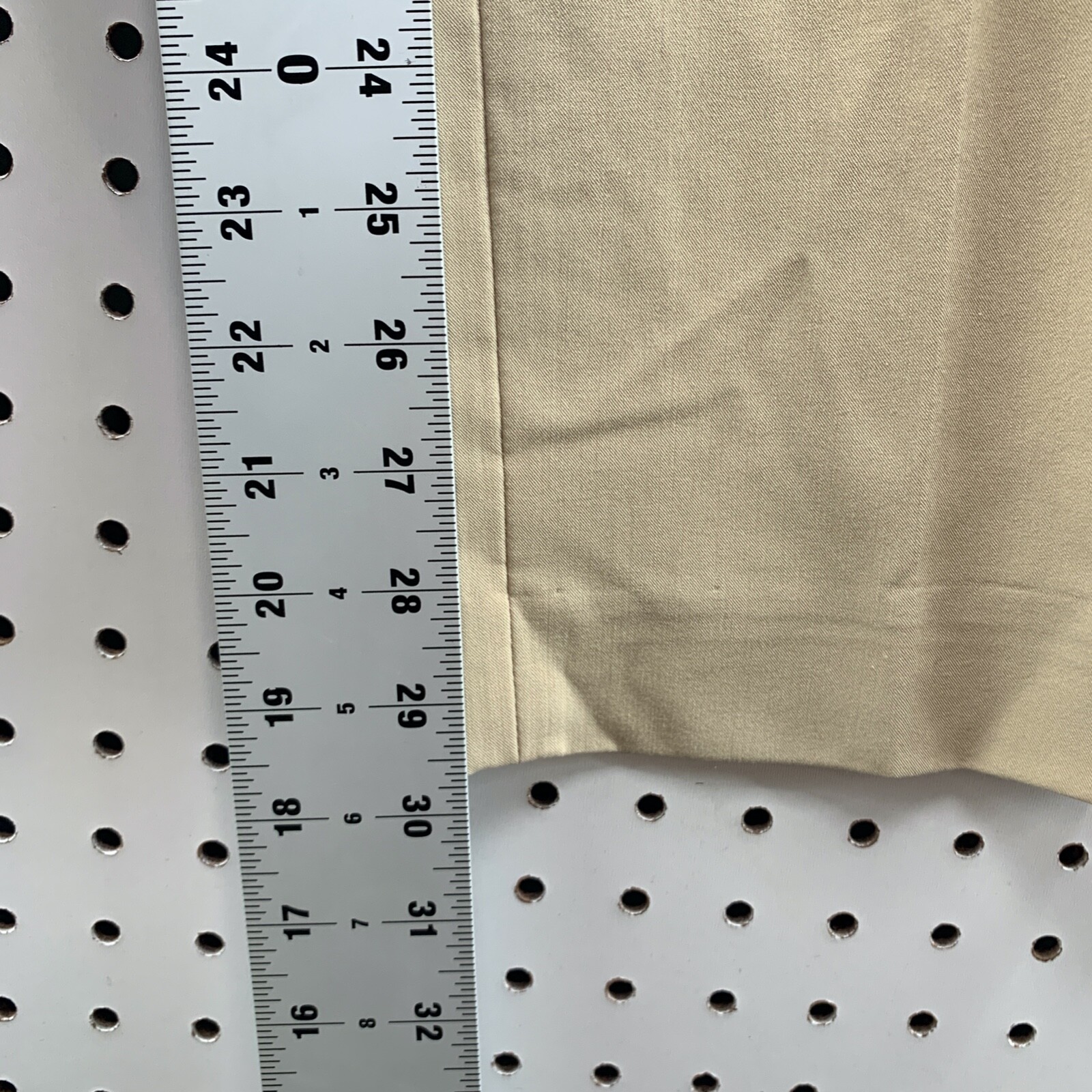 Pendleton Womens Business Pants Beige Size 4 Polyester Spandex blend 28X30