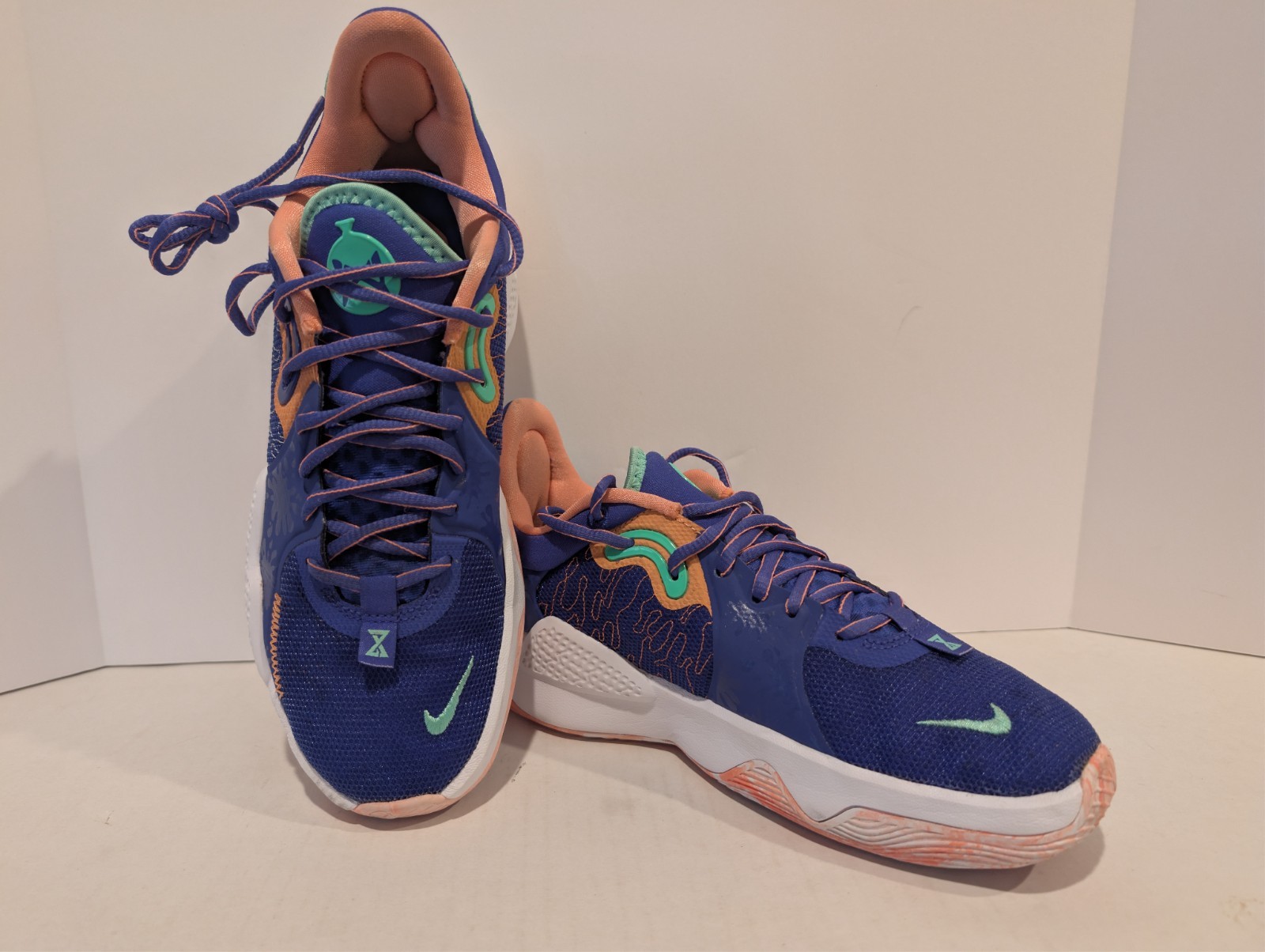 Nike PG 5 EP LA Drip Mens 7.5 | Womens 9 Basketball Shoes CW3143-400 Paul George
