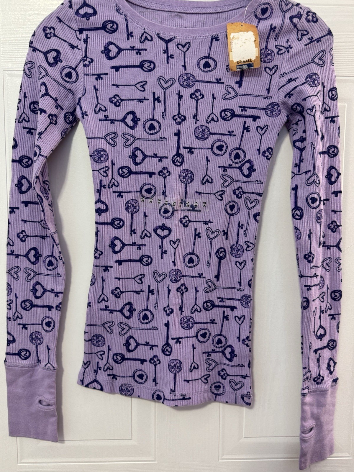 WOMEN’S ARIZONA THERMAL LIGHT PURPLE SIZE X SMALL CHILD NEW!