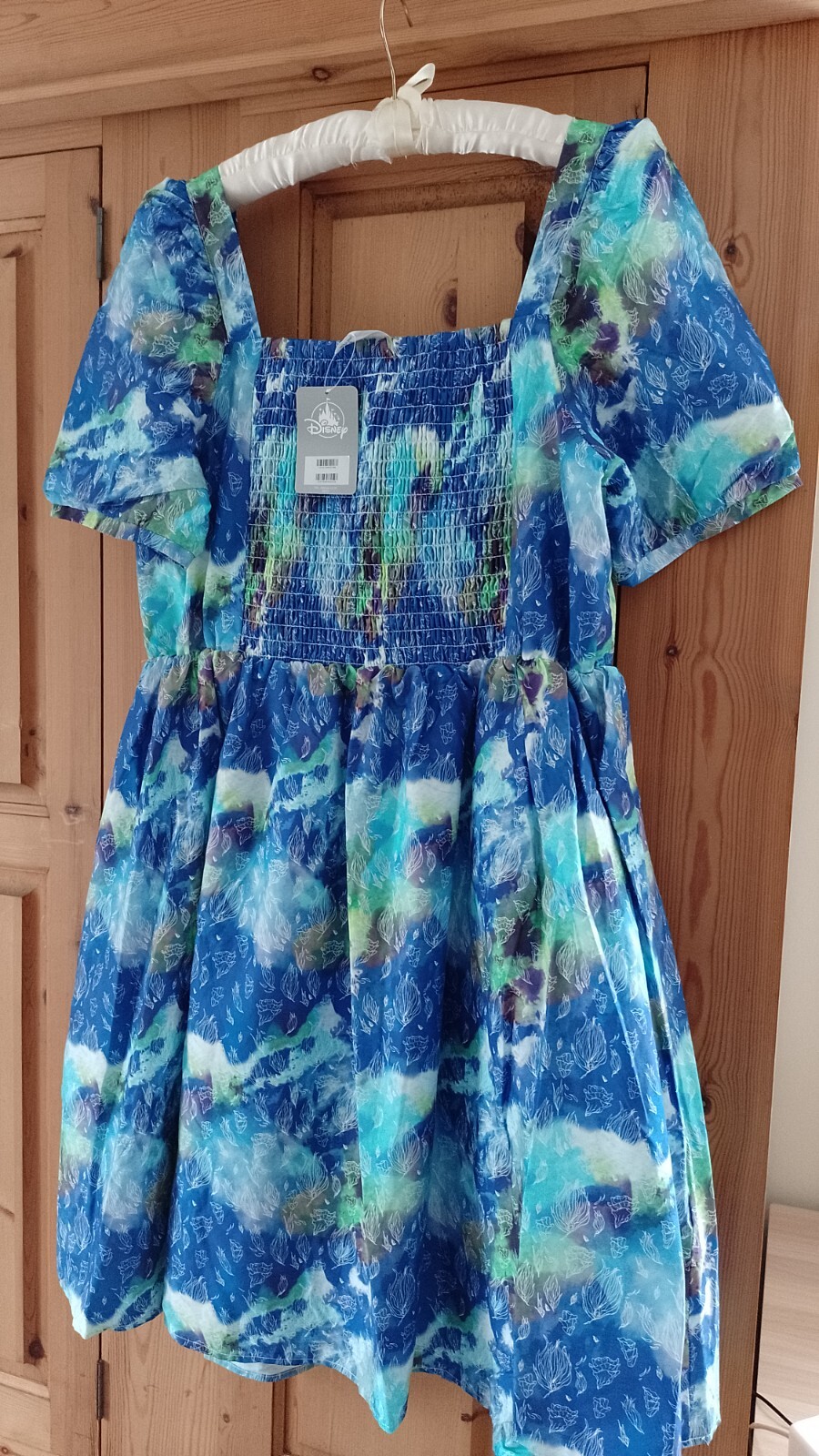 BNWT DISNEY STORE AVATAR GLAZED COTTON DRESS – LINED – XL / 18-20.