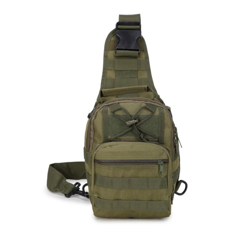 Outdoor Hiking Tactical Sling Backpack Men’s Molle Travel Chest Shoulder Bag