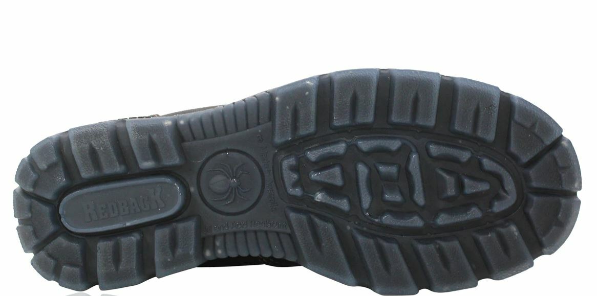 Redback Easy Escape Oil Kip UBBK Elastic Sided Soft Toe Work Boots Black
