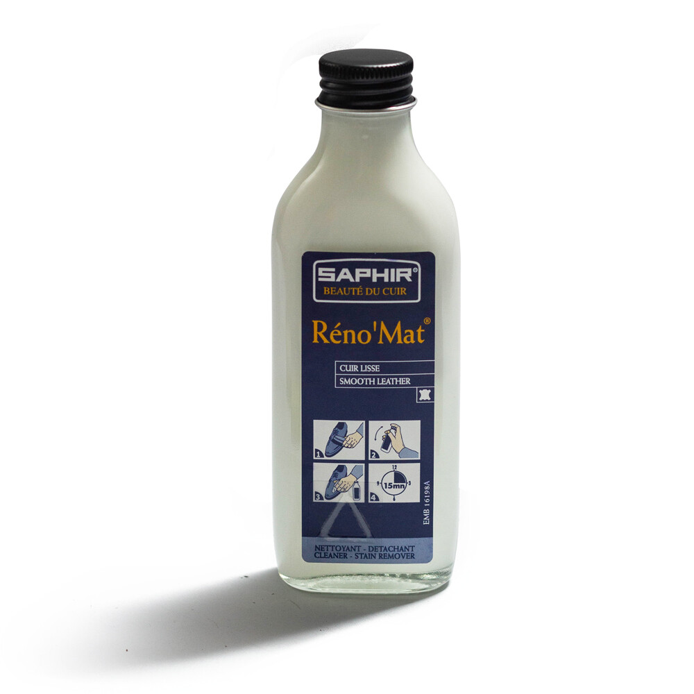 Saphir RenoMat Cleaner and Stain Remover 100ml Bottle – Made in France