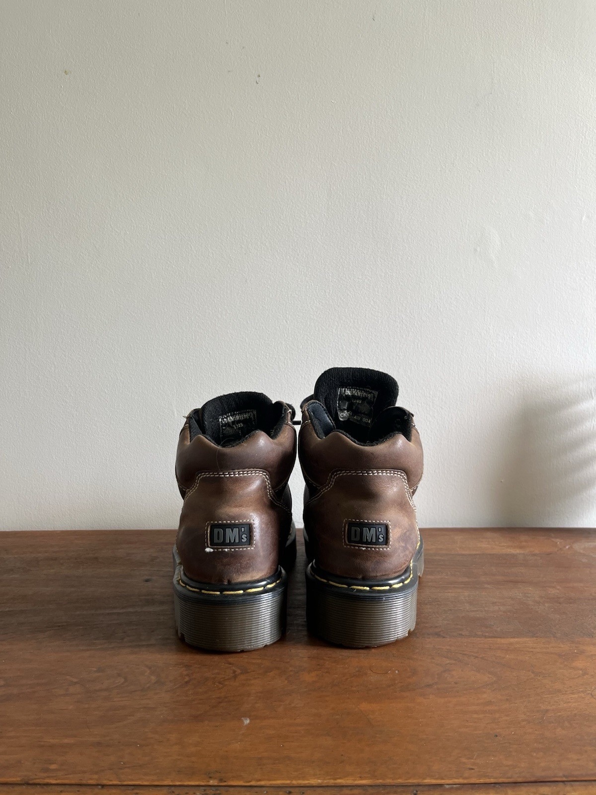 Doc Marten’s 9345 Vintage 1990’s Grunge Brown Leather Boots