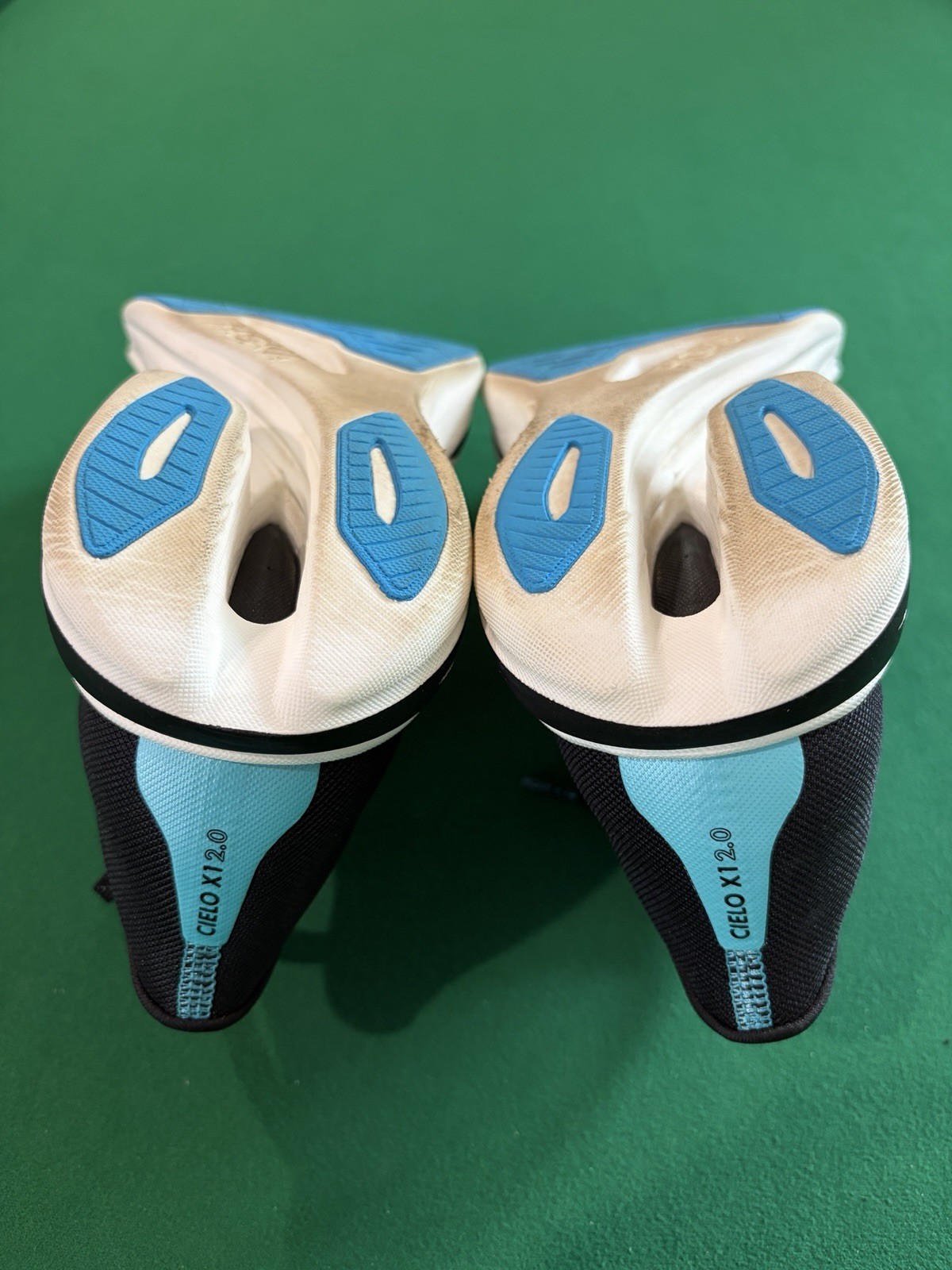 Hoka One One Cielo X1 2.0 Unisex M9 W10 Blue Running Shoes Sneakers 1162053 SKYW