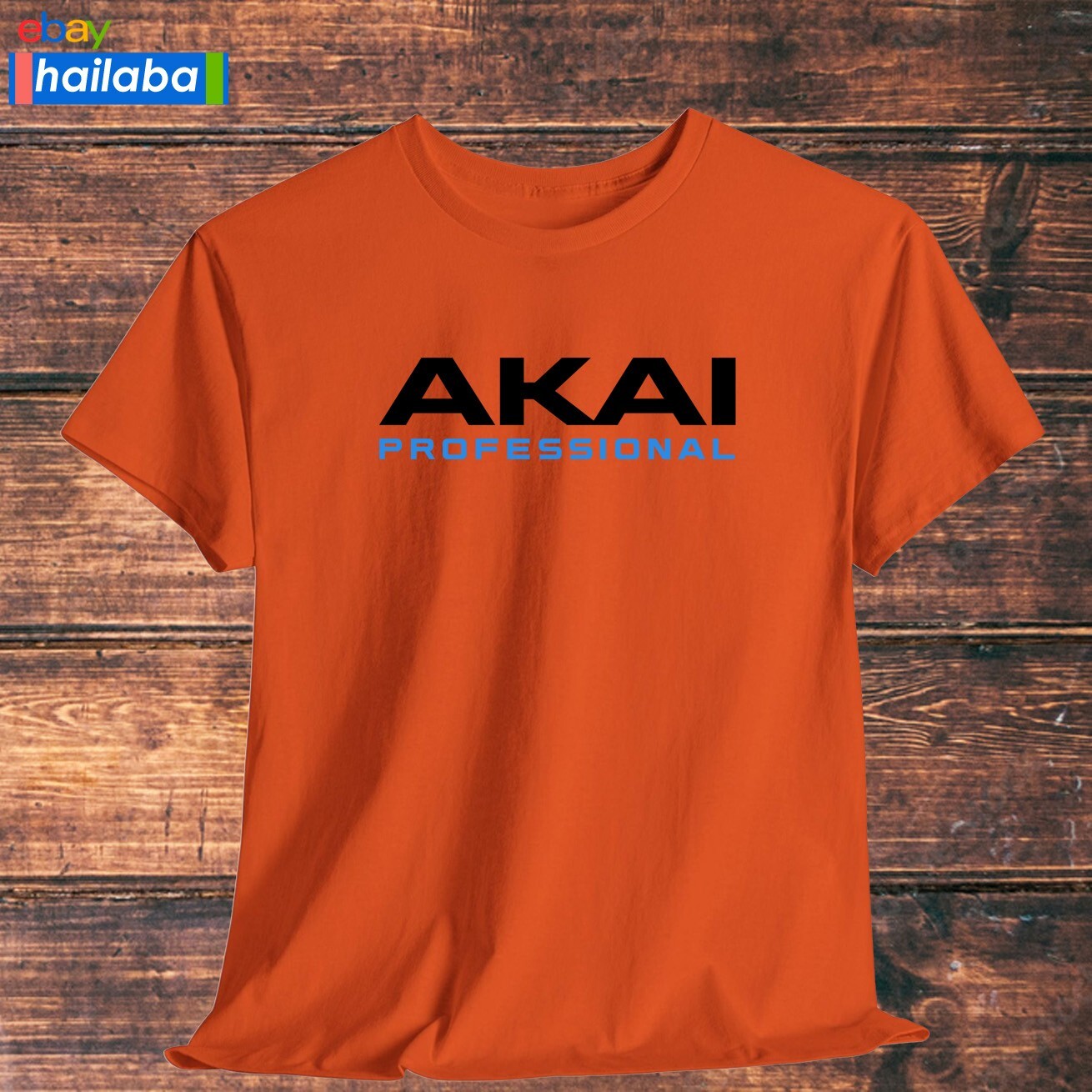 New Akai Professional Logo Shirt Black/Navy/Grey/White/Orange T-Shirt S-5XL