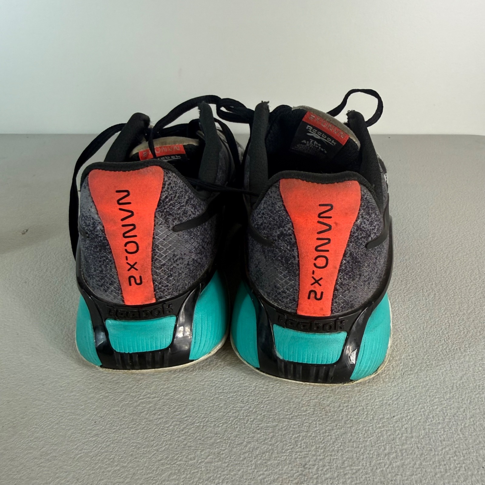 Women Reebok Nano X2 TR Adventure Training Shoes Blue Black Mens US 7 UK 6 EU 39