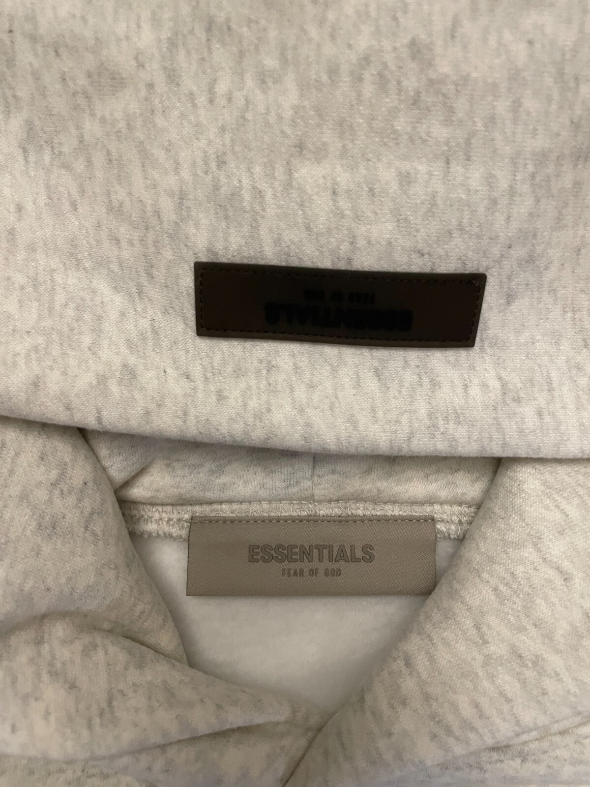 NEW Fear of God Essentials Set Hoodie & Sweatpants Light Oatmeal Size XXS-XL