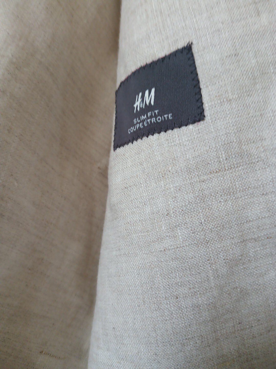 44R Linen Blazer Half-Lined Doublebreasted 6-Button sportcoat Double-vented