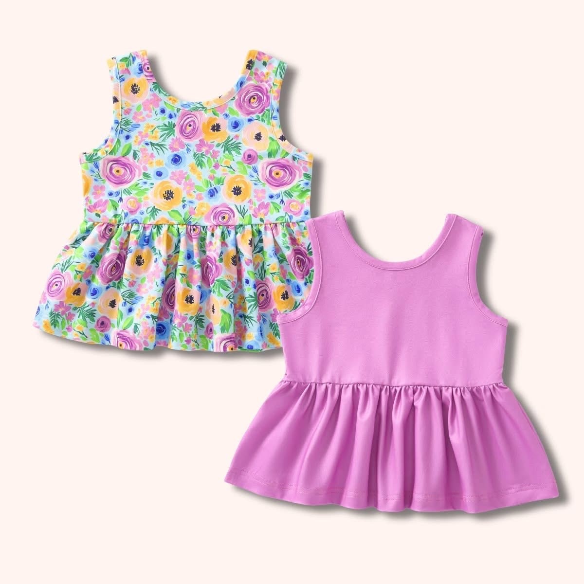 Pete + Lucy Summer Capsule Purple Girls Top in Size 7/8