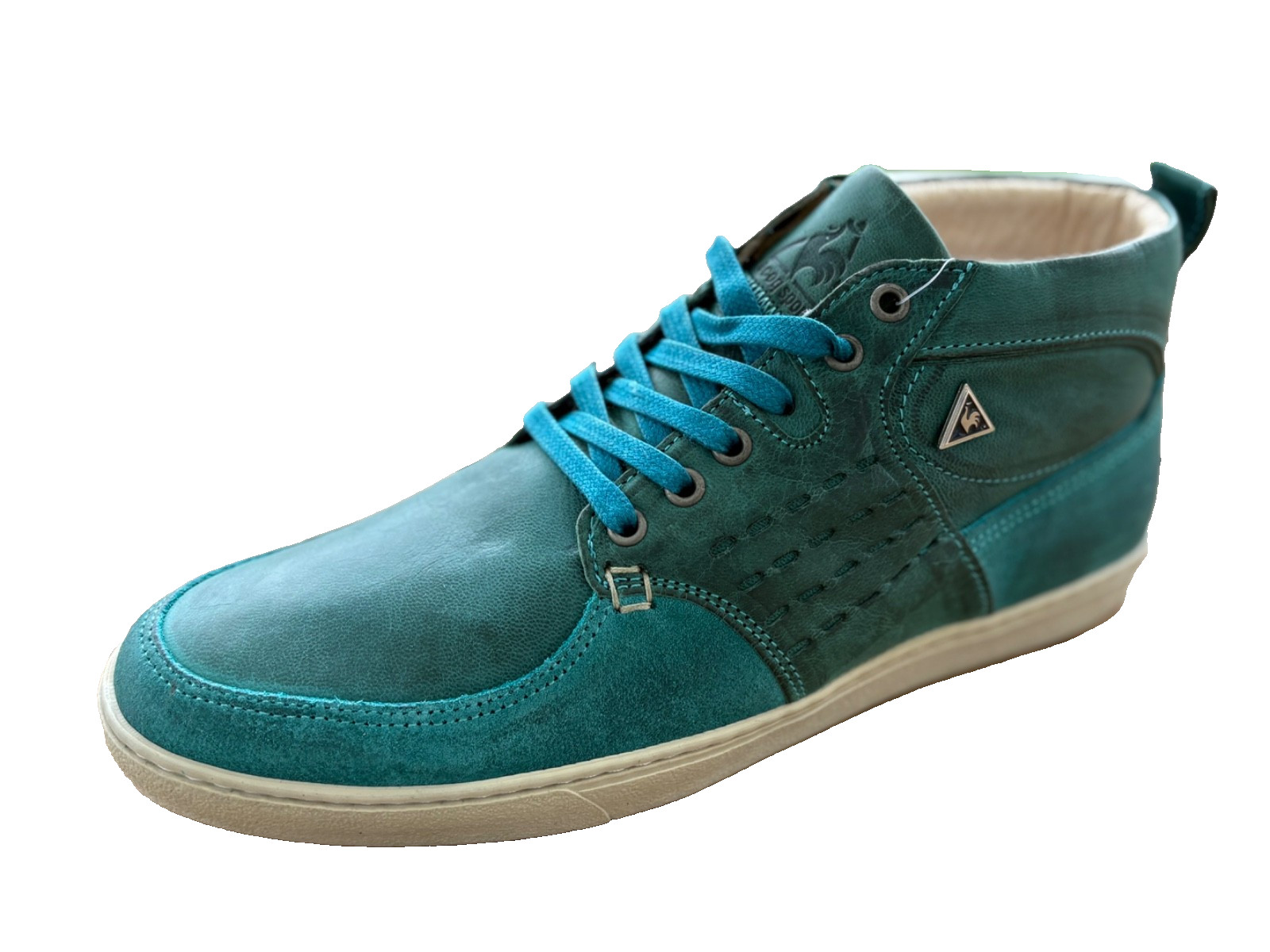 Le Coq Sportif Men Chatillon Leather Green Sneakers Athletic Shoes 9 Trainers 42