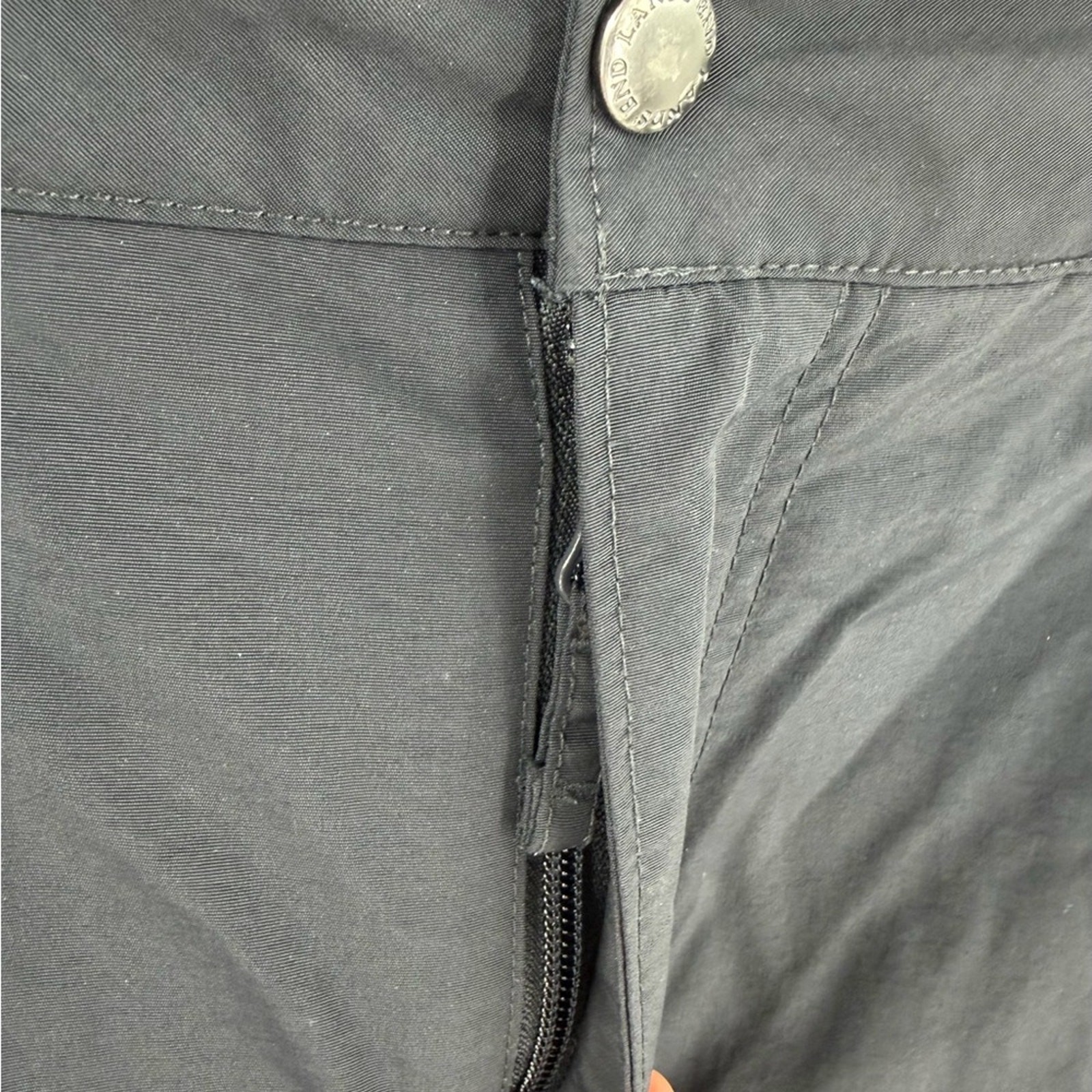 Lands’ End squall women’s 1X black snow pants water proof insulated outdoor