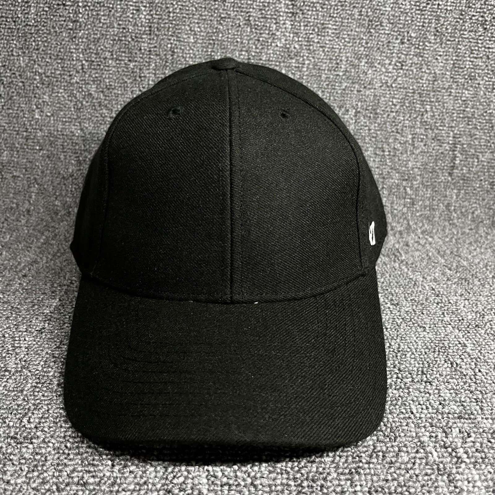 ’47 Brand Blank Dad Hat Strapback Black Curved Brim Cap Unknown