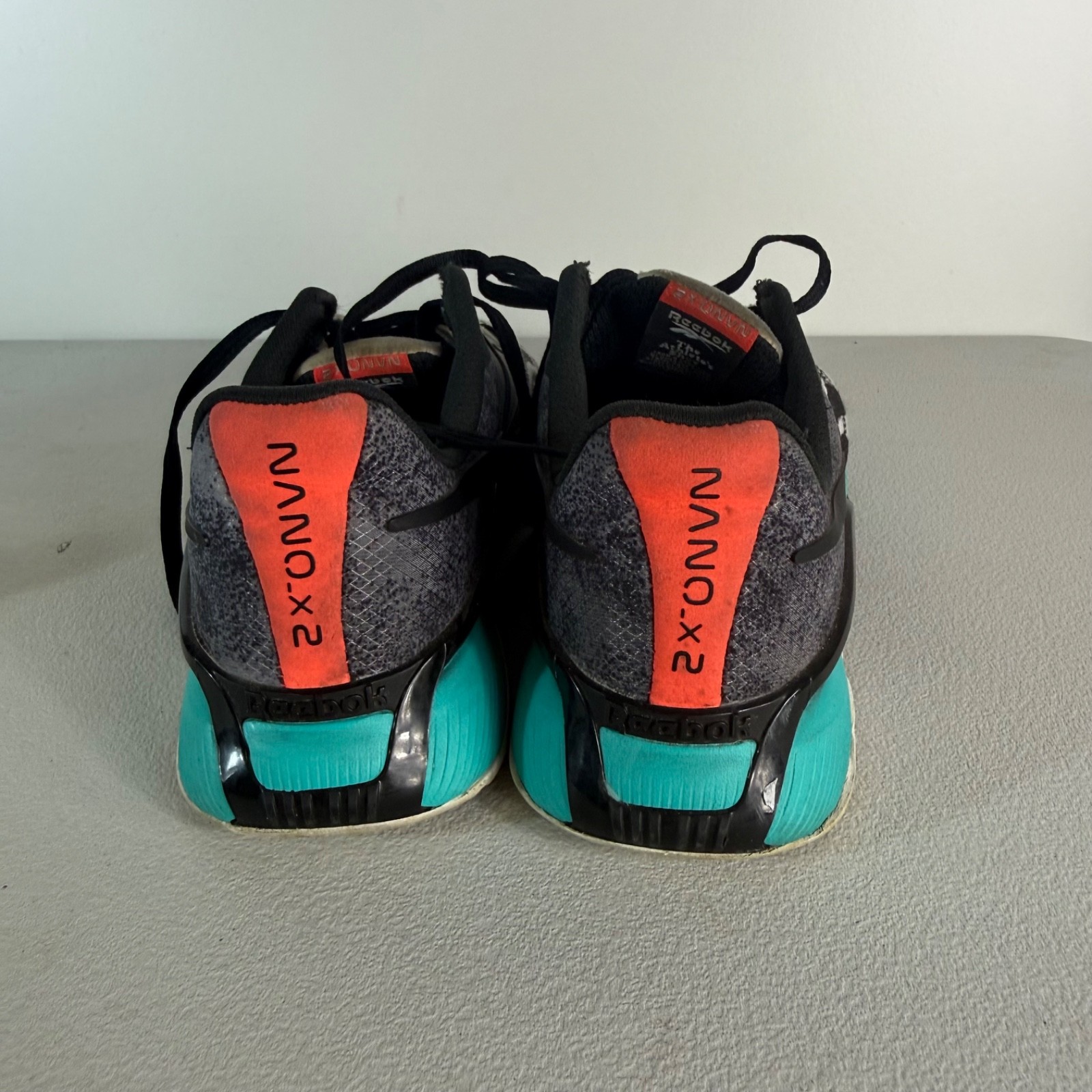 Women Reebok Nano X2 TR Adventure Training Shoes Blue Black Mens US 7 UK 6 EU 39