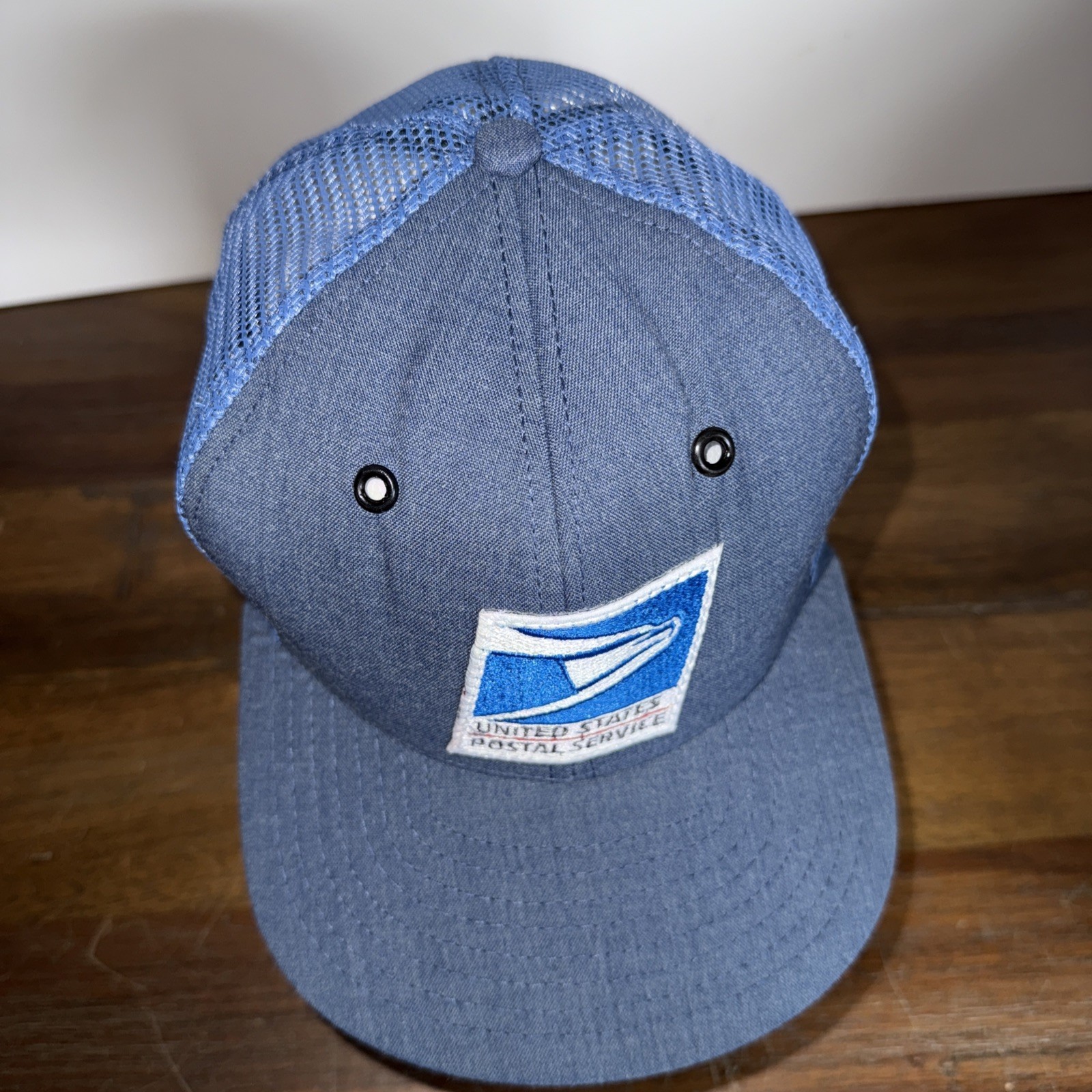 USPS United States Postal Service Hat Snapback Mesh Trucker Carrier Cap USA Made