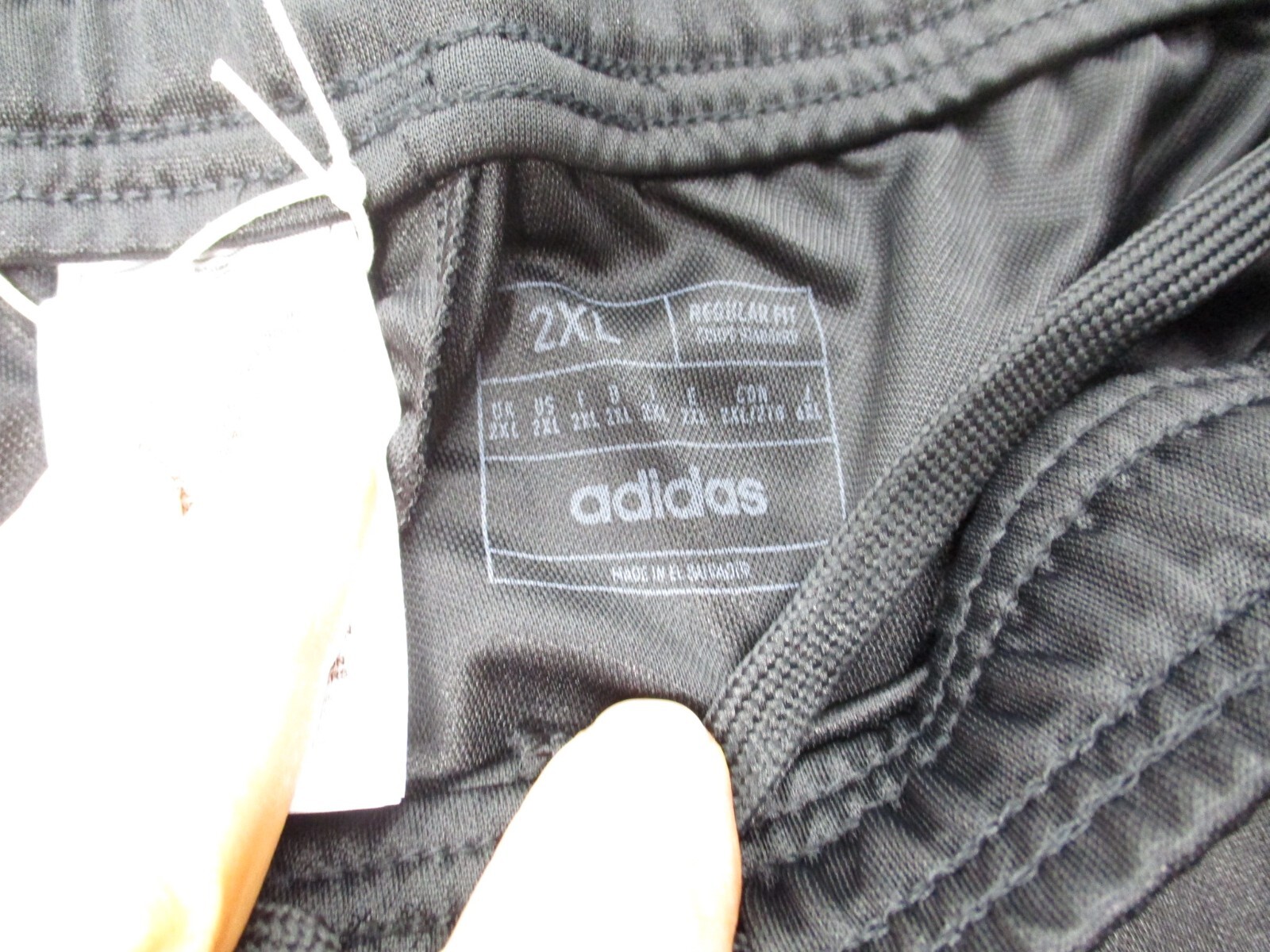 Adidas Tiro 23 League Pants Mens Sz 2XL Black Football Soccer Tapered