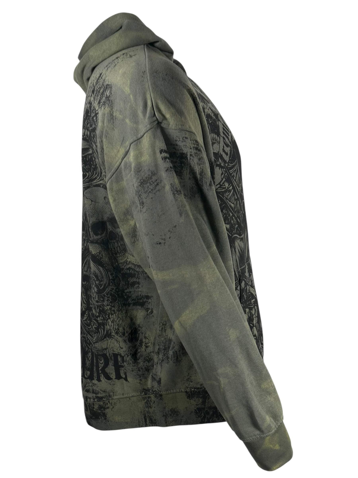 Xtreme Couture By Affliction Unisex Oversized Boxy Pullover Hoodie OFFERING