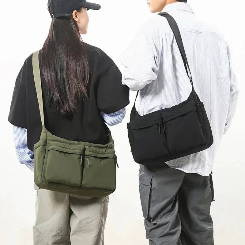UNIQLO Casual Multi-pocket Messenger Bag Men Women Shoulder Bag Travel Sport Bag