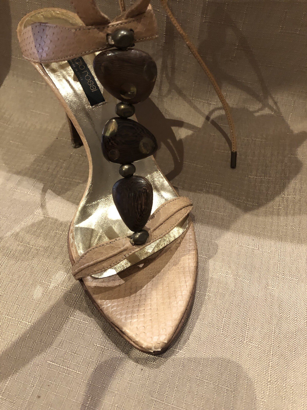 Authentic Vintage Sergio Rossi Heels 3 7 1/2