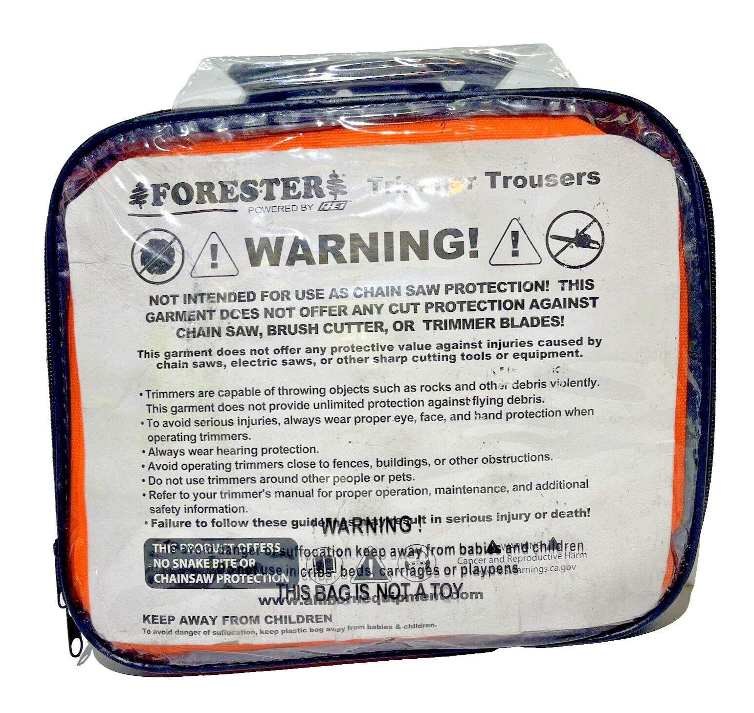 Trimmer Trousers Orange (One Size Fits Most) #TTRO-R