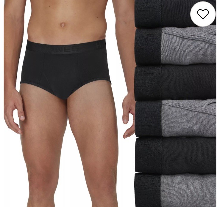 Men’s Hanes BRIEFS 7 Pack Ultra Comfort Assorted Colors /Choose your Size