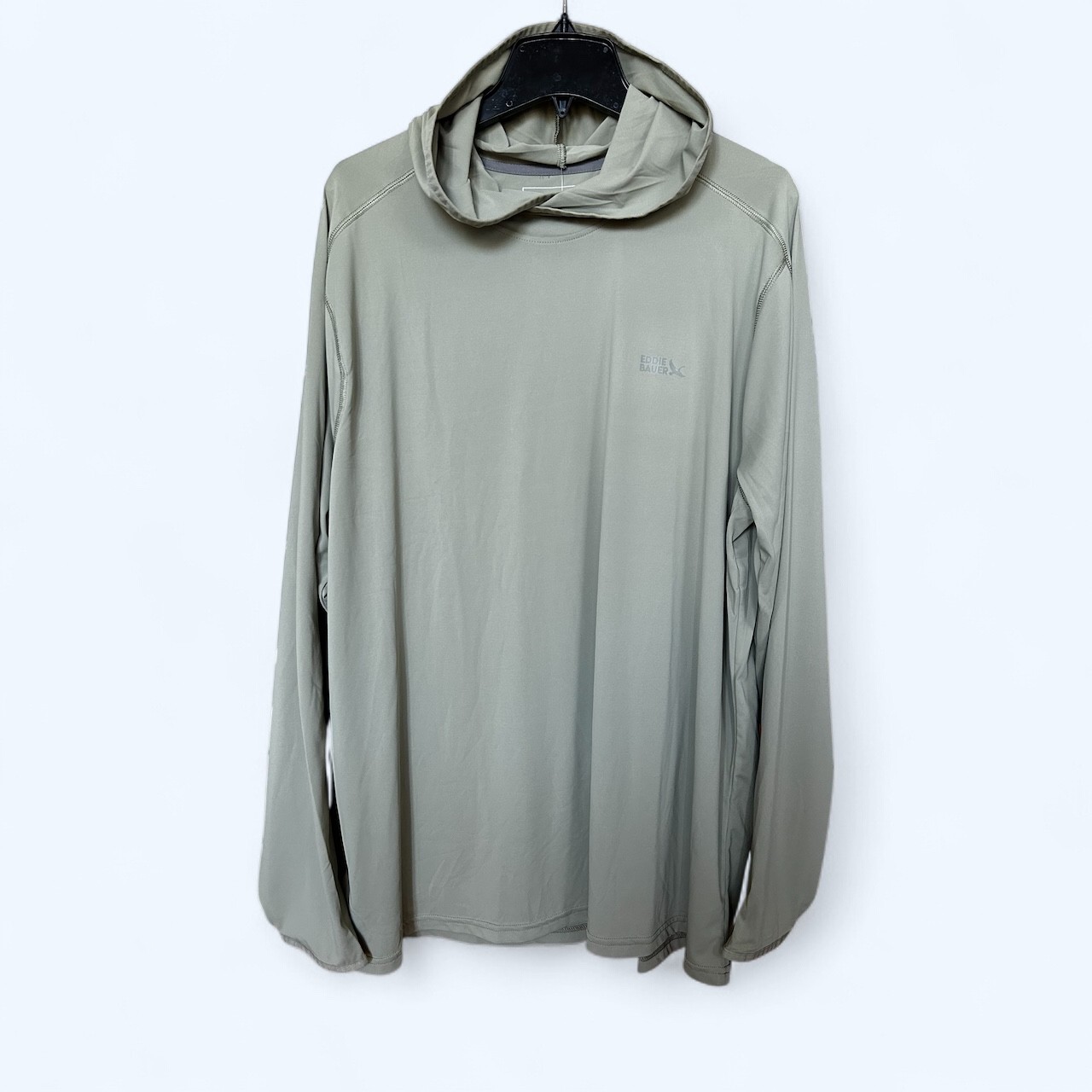 Eddie Bauer Men’s Performance Solarfoil Hoodie UPF 50+ Green Size XL
