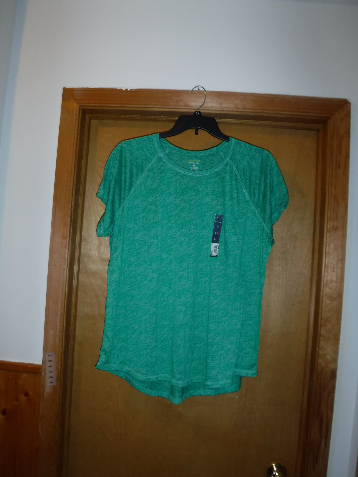 Size Plus Short Sleeve Active T-Shirts ,3X,2X,1X,Tek Gear Many Colors NWT