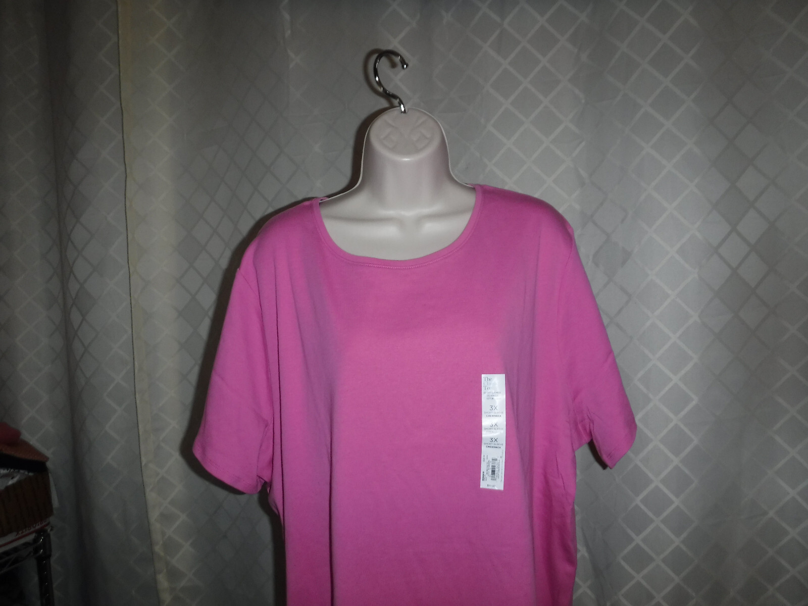 Size Plus Short Sleeve Women’s T-Shirts ,3X,2X,1X,0X,Croft & Barrow Multi Color