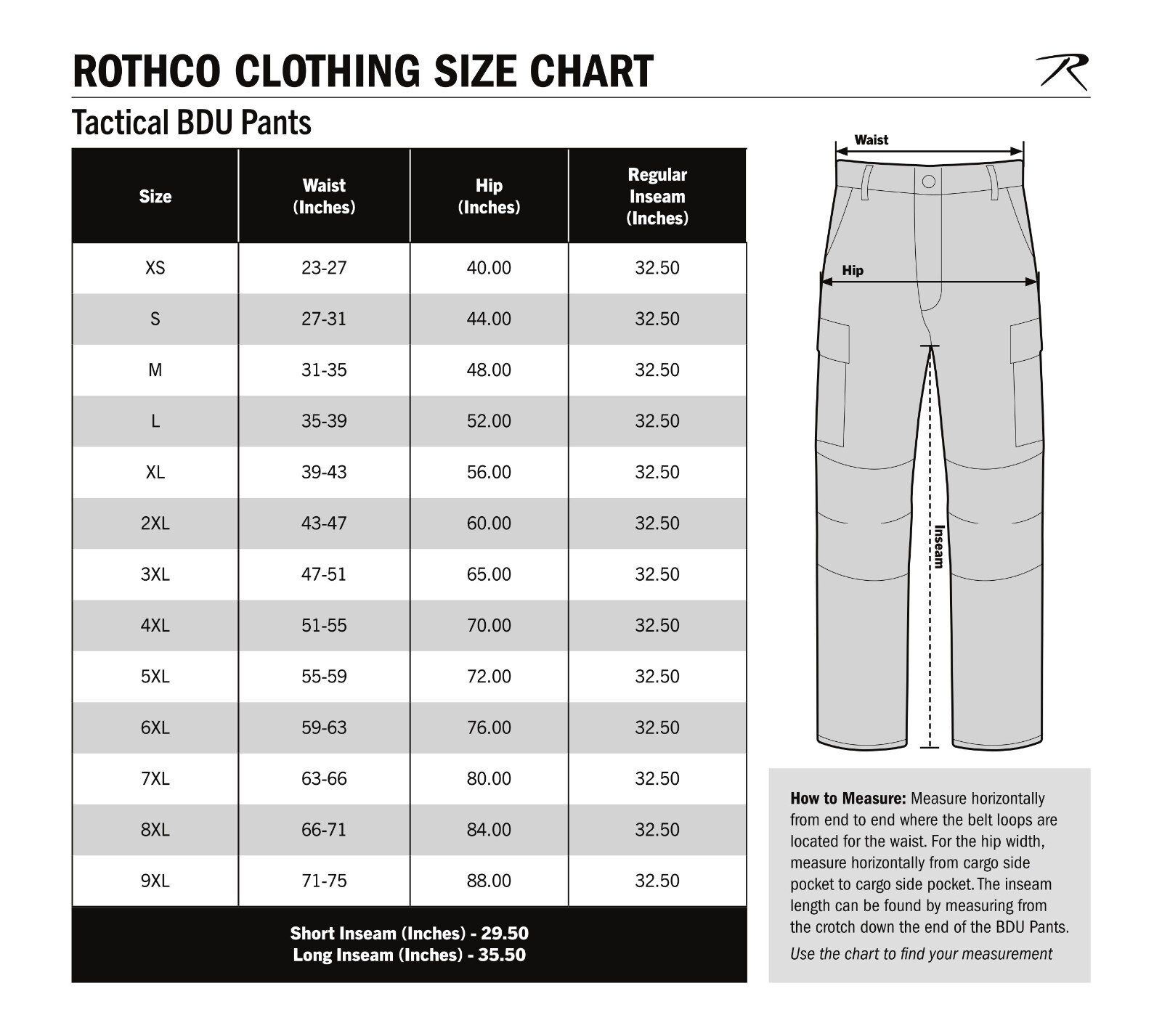 Military BDU Pants – Army Cargo Fatigue Camouflage Camo