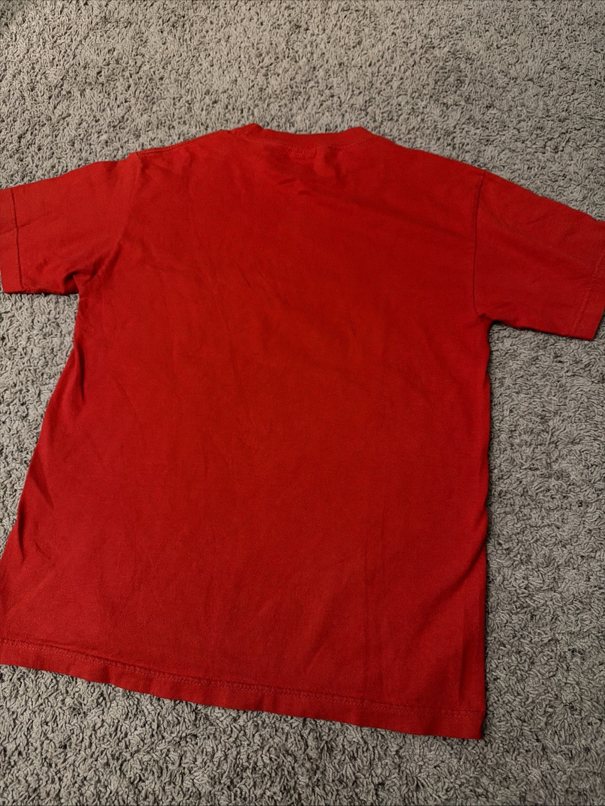 Vintage Fox Racing Motocross MX Y2K Graphic Men’s Red Faded Tee Size M