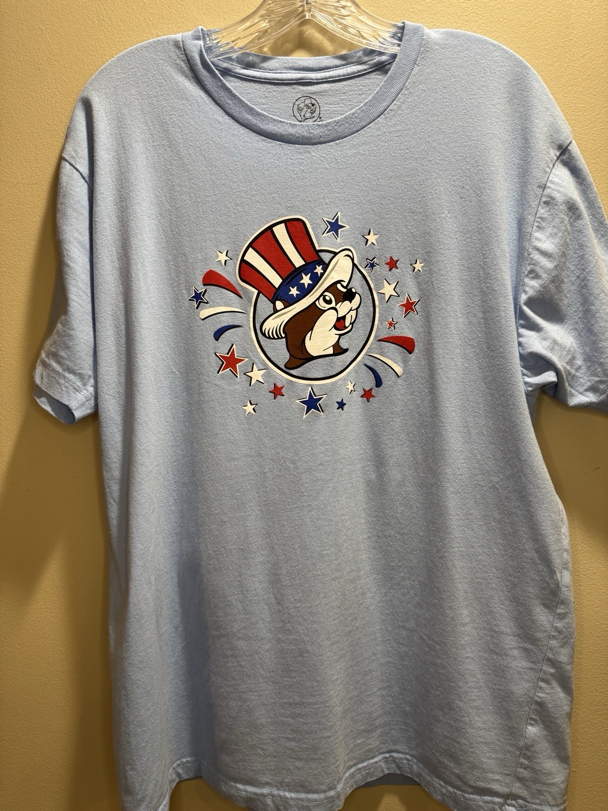 Buc-ee’s Patriotic Sweet Land of Liberty Blue Graphic Tee Short Sleeve – Large