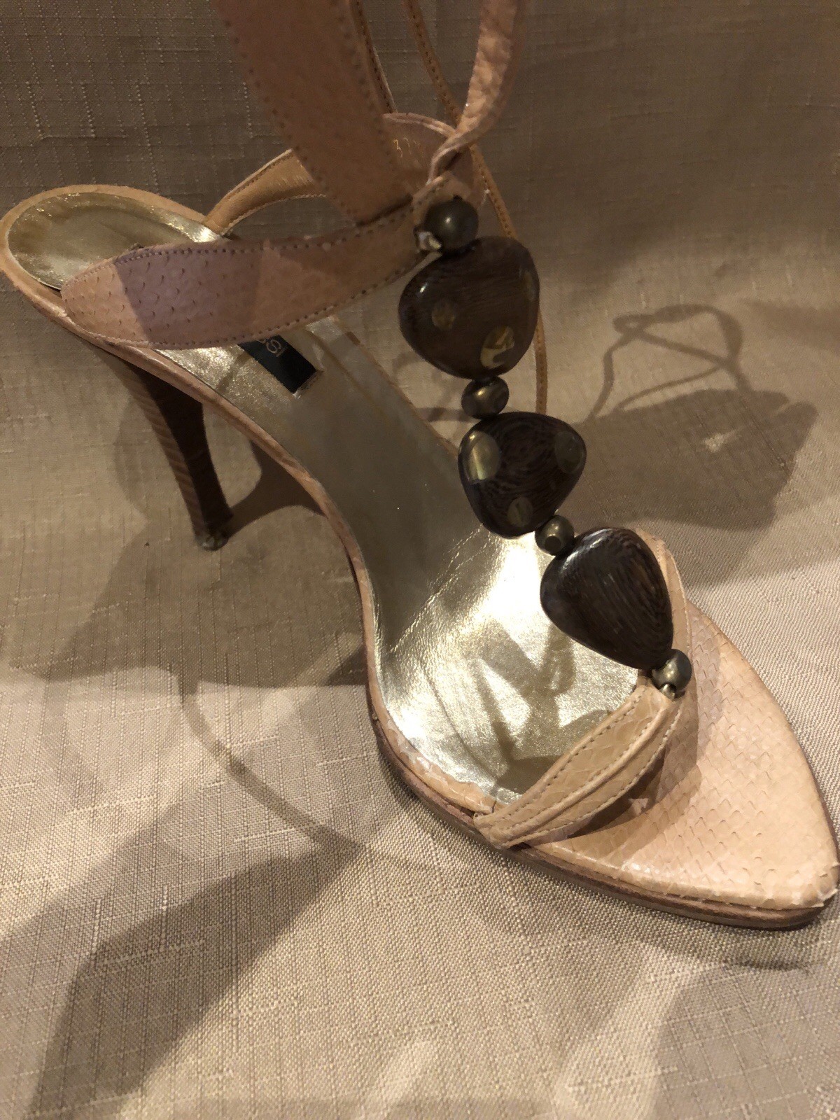 Authentic Vintage Sergio Rossi Heels 3 7 1/2