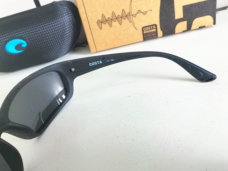 Costa Del Mar JOSE Speck Black Frame/Black 580P Polarized Lenses