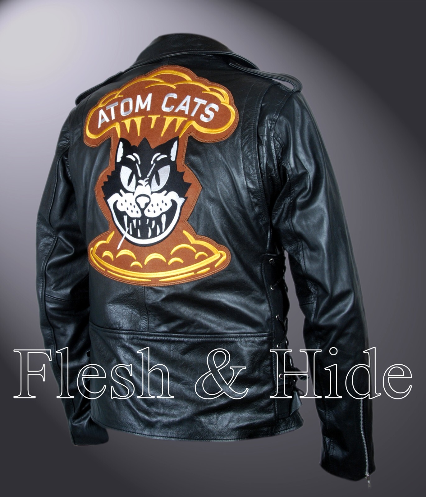 Atom Cats Motorcycle Double Rider Gaming Greaser Jacket