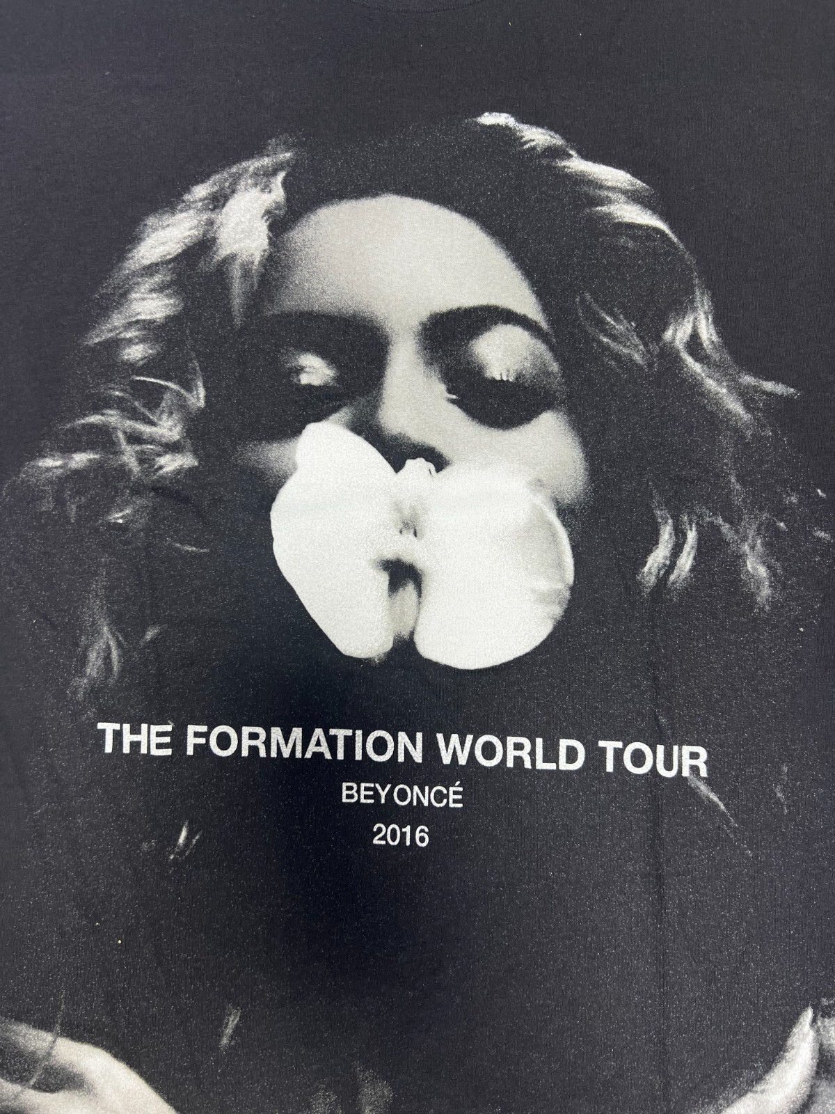 BEYONCE The Formation World TOUR 2016 TEE BLACK T-SHIRT OFFICIAL unisex NEW!!