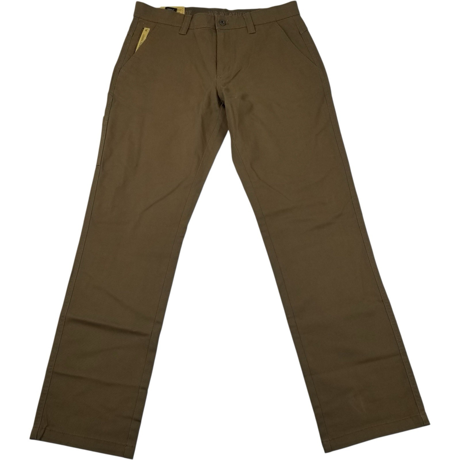 Weatherproof Men’s Brown Pants Stretch Fabric The Commuter Pants 32×32