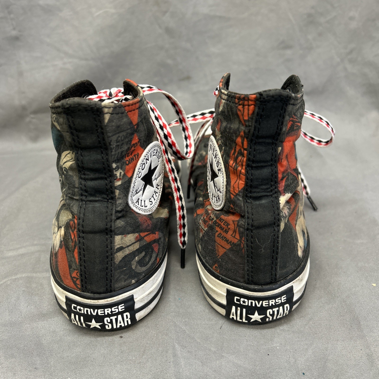 Converse DC Comics x Chuck Taylor All Star High Harley Quinn W8 M6 UK6 Eur39