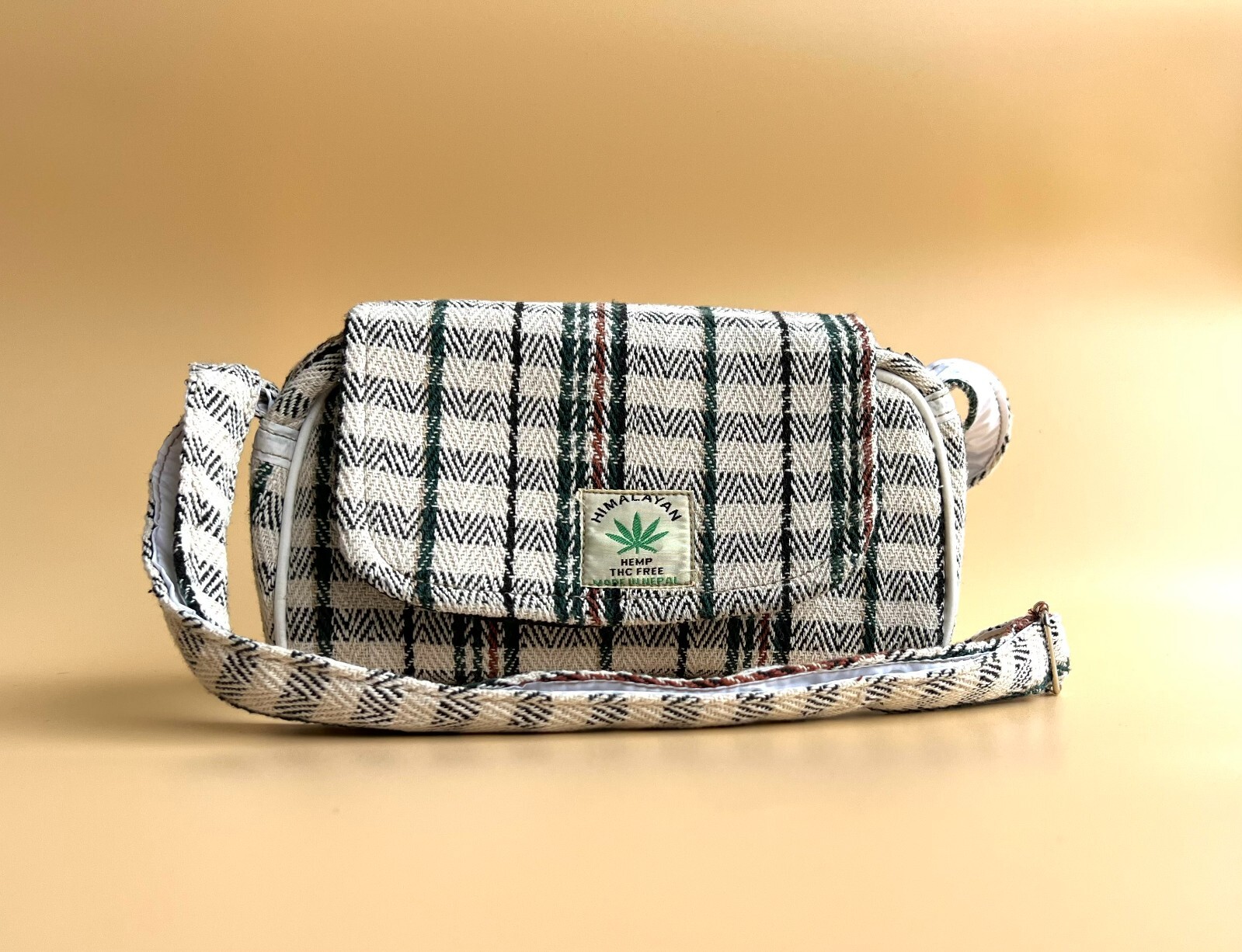 Hemp Ladies Purse. Eco-Friendly Fabric Stylish Purse