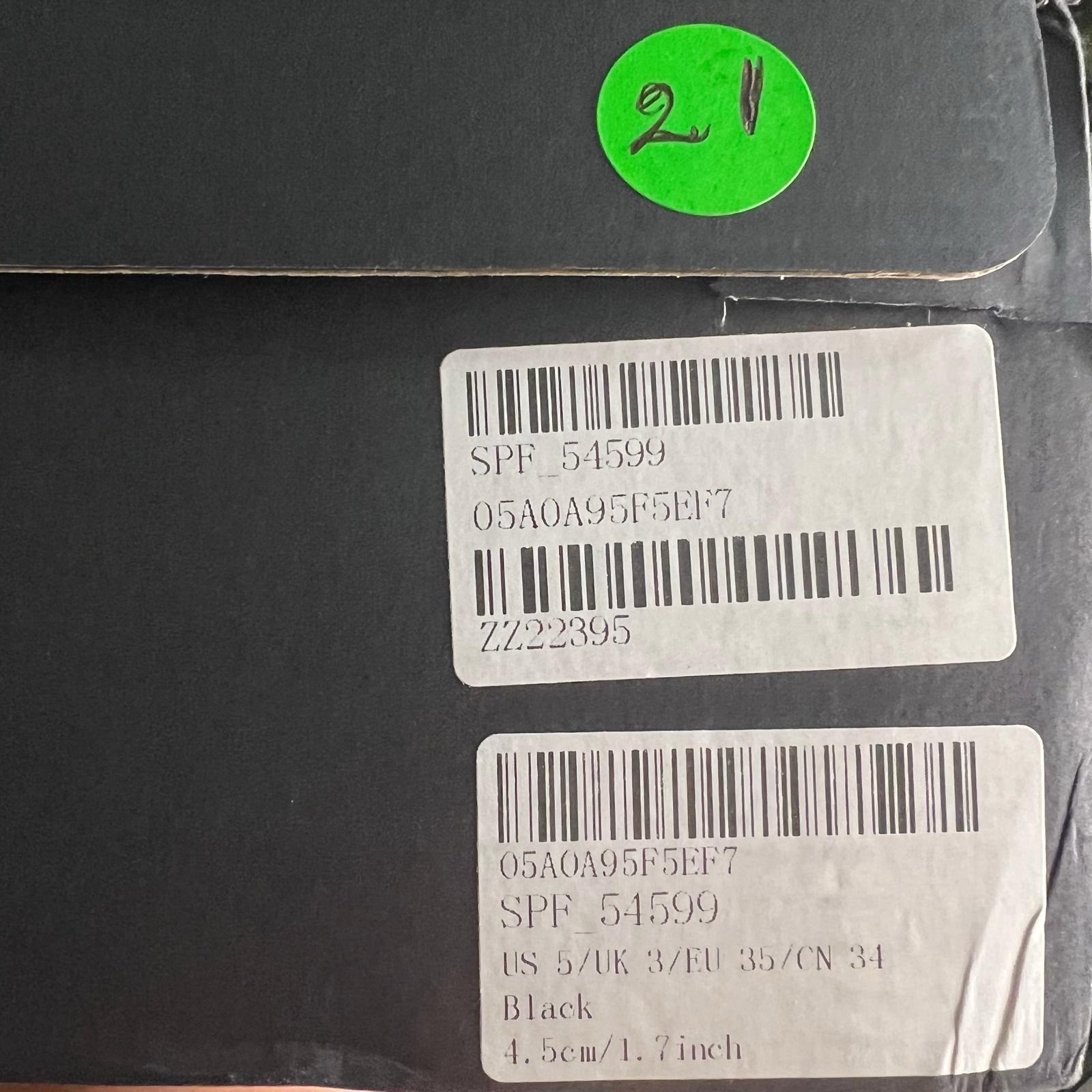 NEW Dance And Sway Women’s Size 5 Black Shoes Heel 1.7”