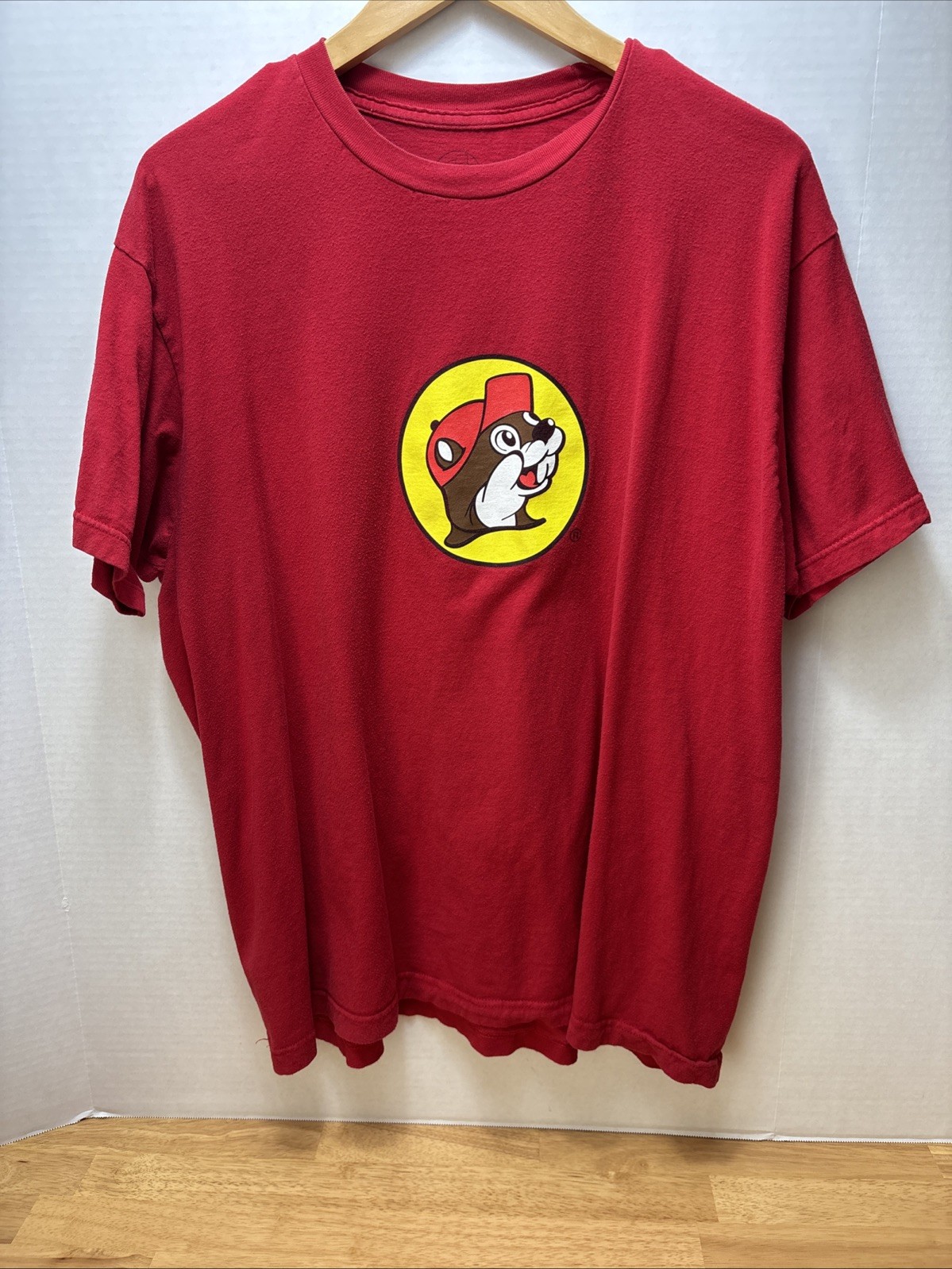 Buc-ee’s Red Bucky the Beaver T-Shirt Men’s Size XL