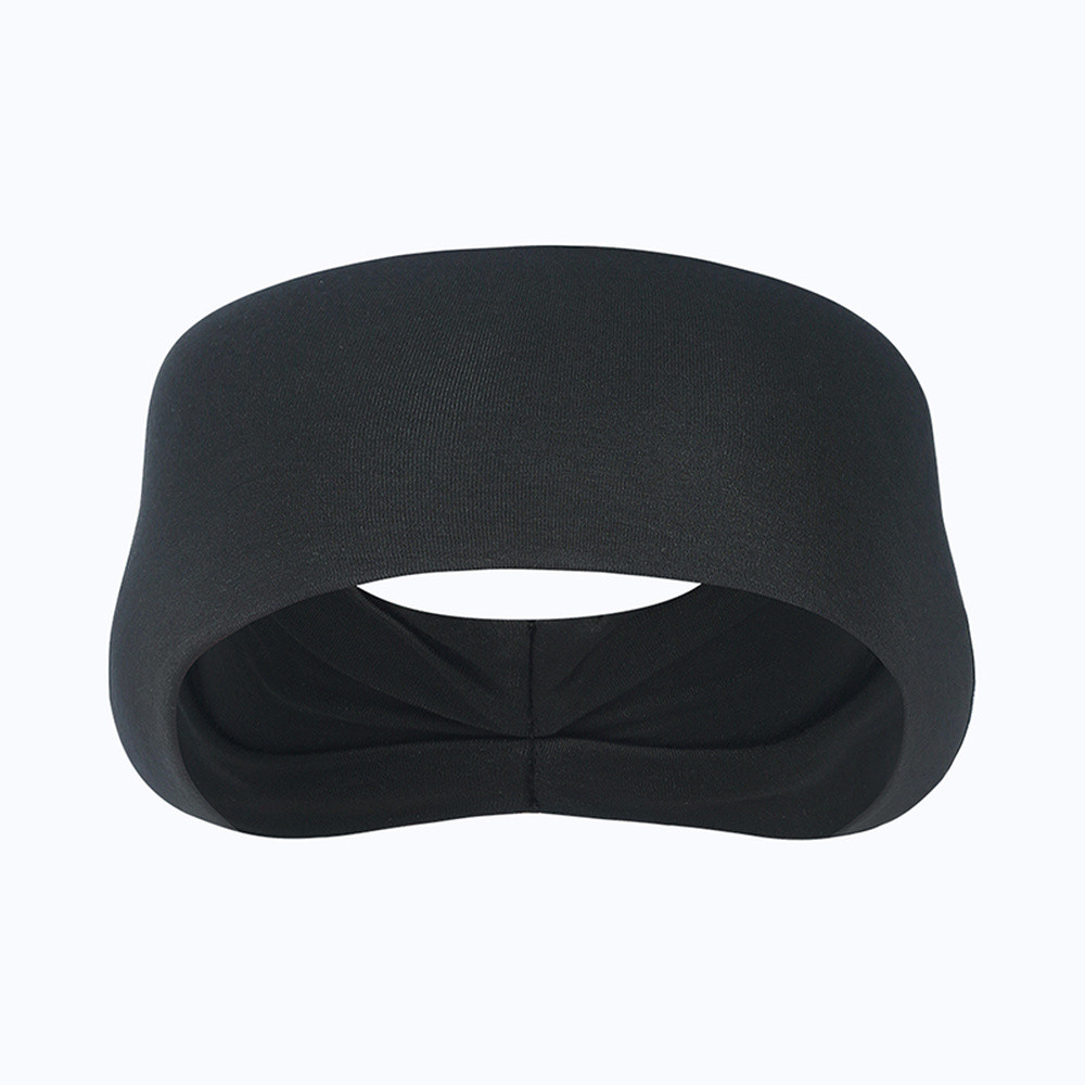 Men Headband Sweat Band Wide Headbands for Running Cycling Tennis Gym Training