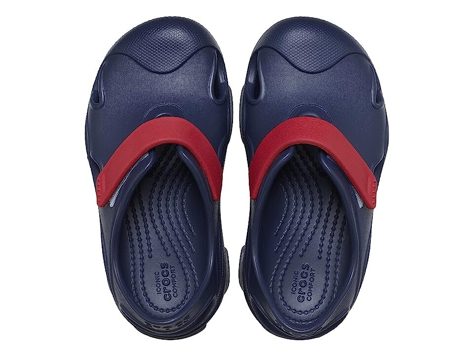 Size C10 Toddler’s Crocs All Terrain Fisherman Sandals Navy/Pepper NEW Clogs