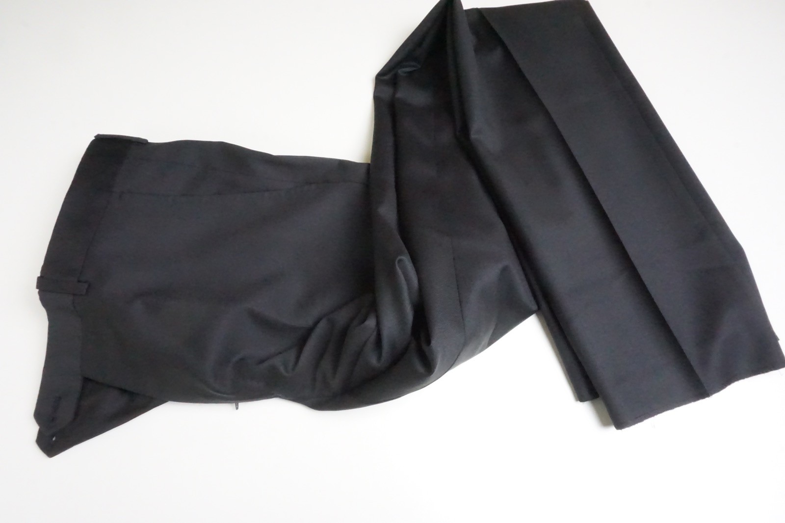 Sartoria Partenopea S140s Wool Solid Blue 2 Pc Suit Jacket Pants 38 US BRAND NEW