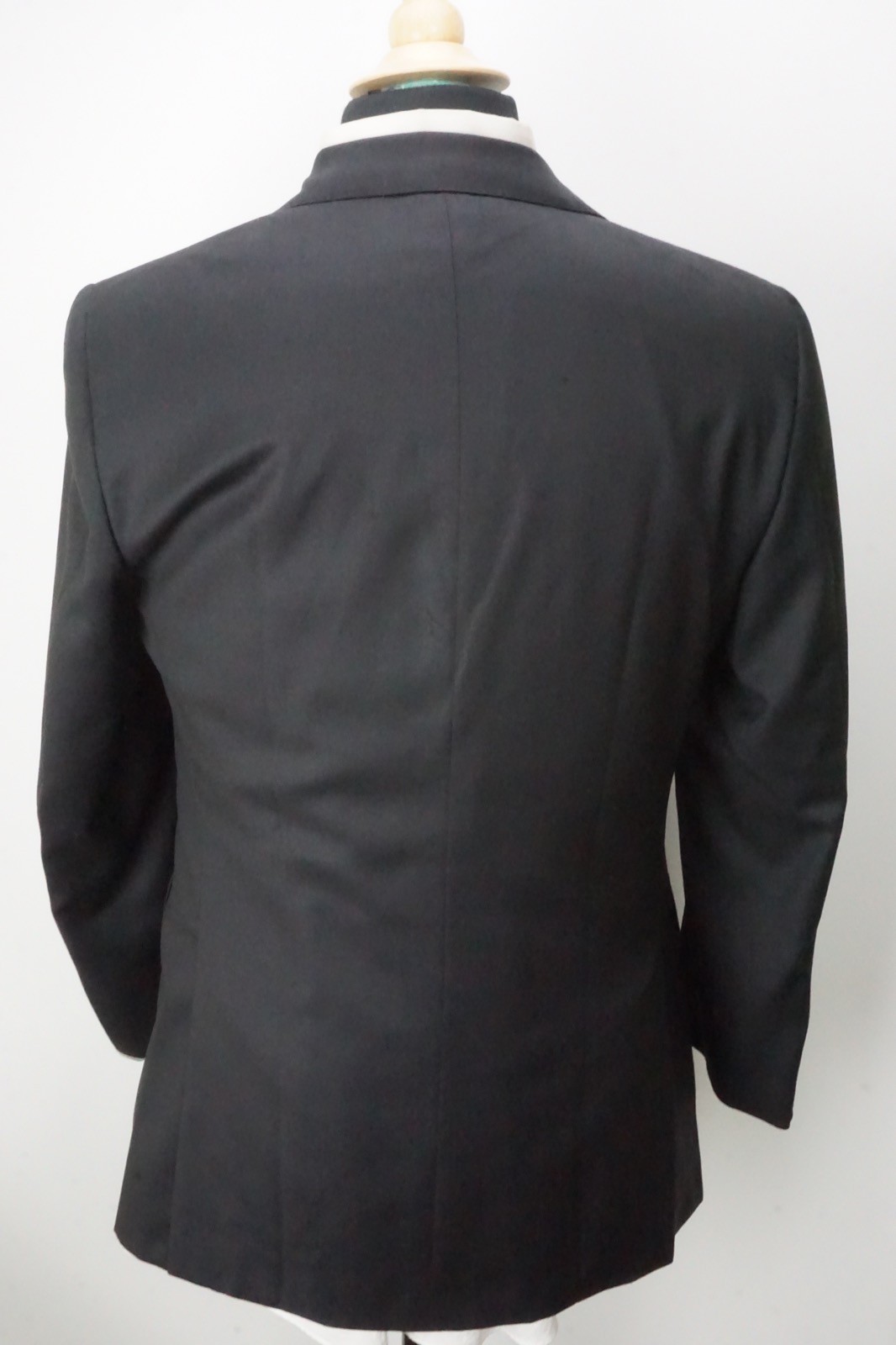 Sartoria Partenopea S140s Wool Solid Blue 2 Pc Suit Jacket Pants 38 US BRAND NEW