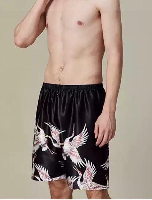 Men’s Black Boxers size 2XL+ Polyester Fiber (95%) and Spandex (5%)