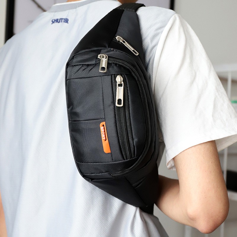 Waterproof Mobile Waist Bag Men’s Multifunctional Large Capacity Fanny Pack Bag