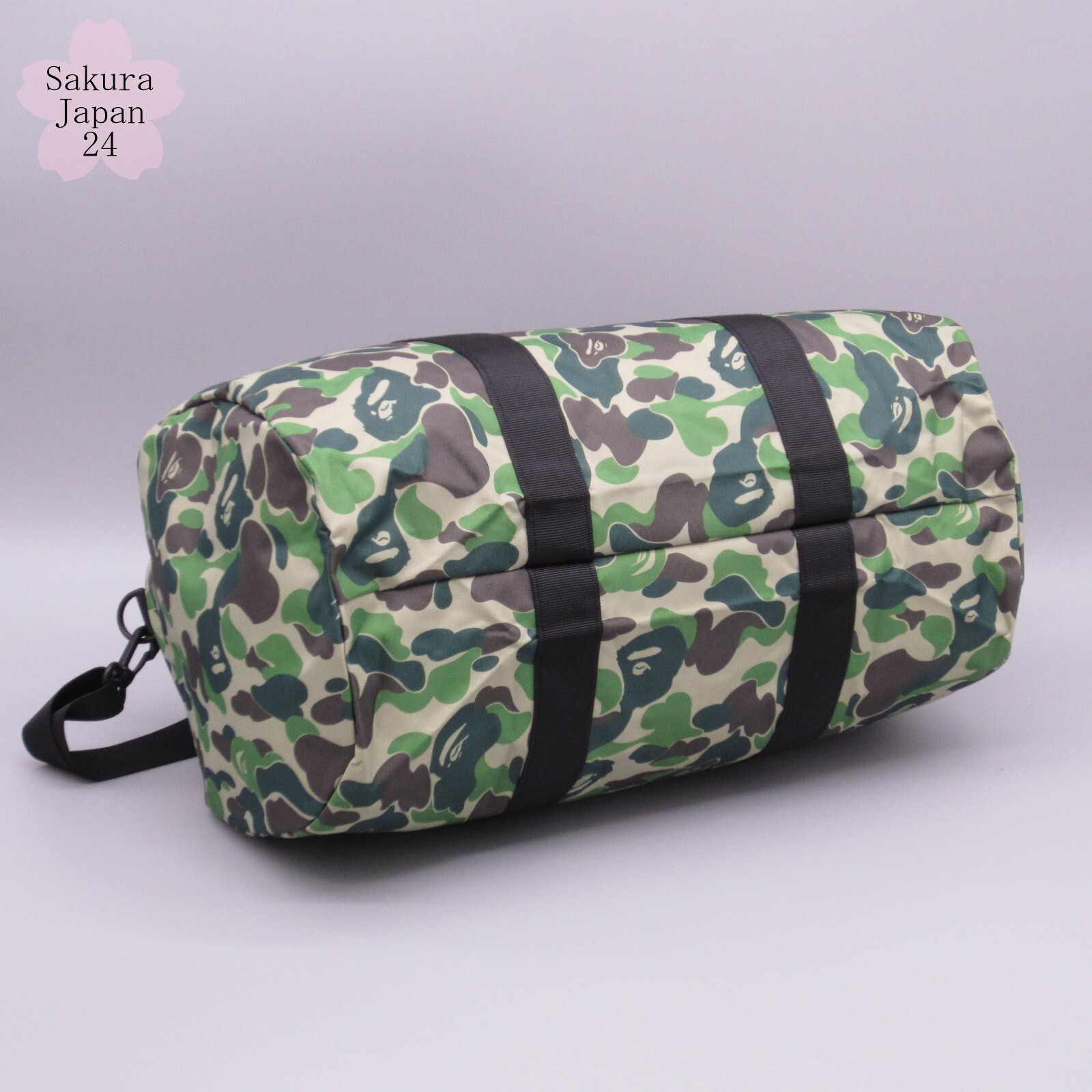 BAPE A Bathing Ape Duffle Bag Hand Bag Camo Green 2020 Spring Magazine Free Gift